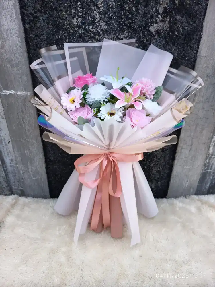 Buket bunga 10 tangkai