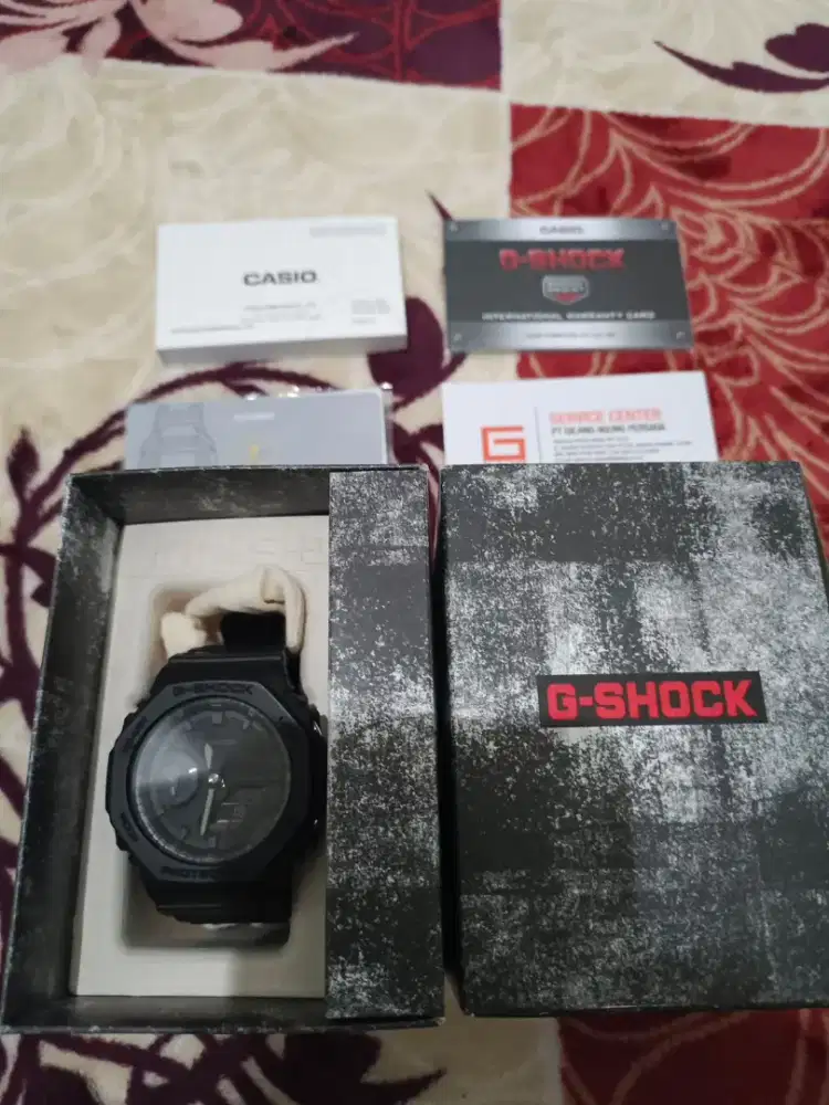 Jam Gshock Ga-2100 original Fullset dan garansi masih panjang