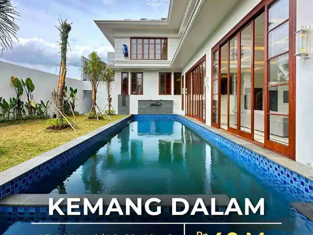 Rumah Brand New Mewah Fully Furnished di Kemang Dalam  Jakarta Selatan