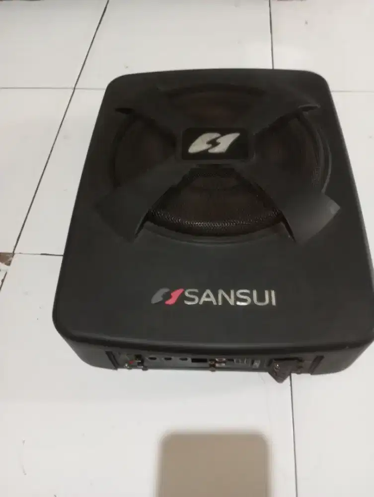 Jual suvwofer kolong sansui, 10 in