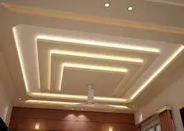 Pasang Plafon PVC + Gypsum + Kusen Alumunium Aluminium + Jendela Kaca