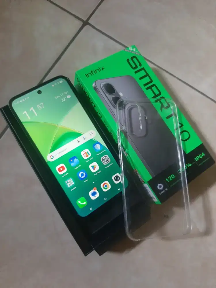 Infinik smart 10 ram 4+4/64gb fullset orian