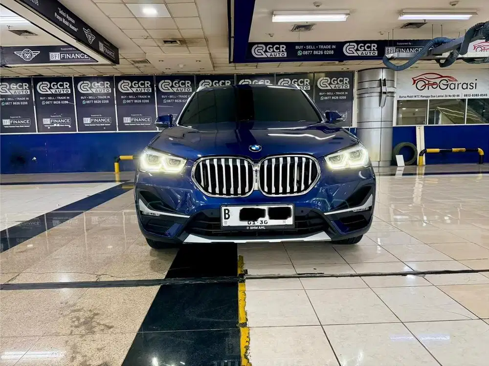 Kilometer Antik Sangat Rendah BMW X1 Panoramic Xline Xdrive 2021 Biru