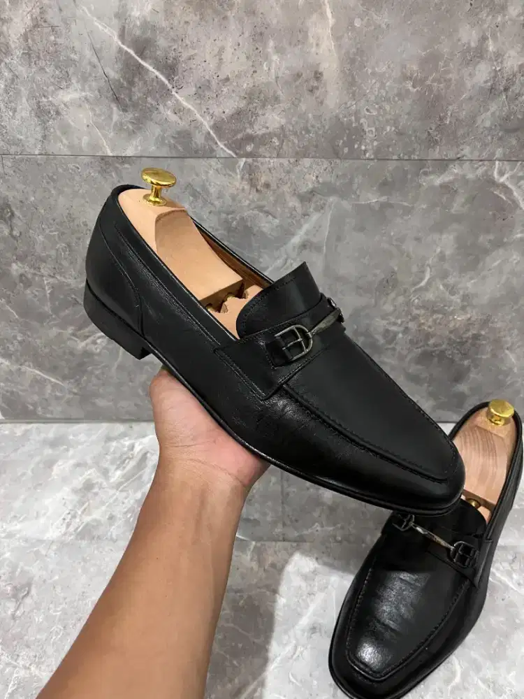 Sepatu Bally Original Formal loafers bekas prelov louis gucci prada lv