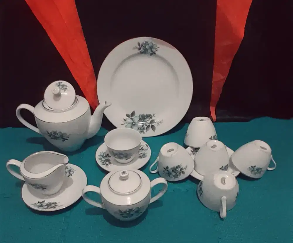 JUAL SATU SET COFE SET KERAMIK