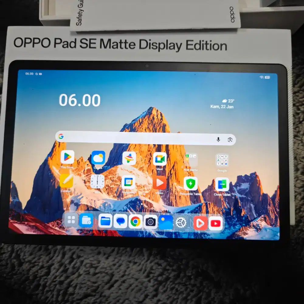 Oppo Pad SE Matte Display Edition Second Fullset 4/128