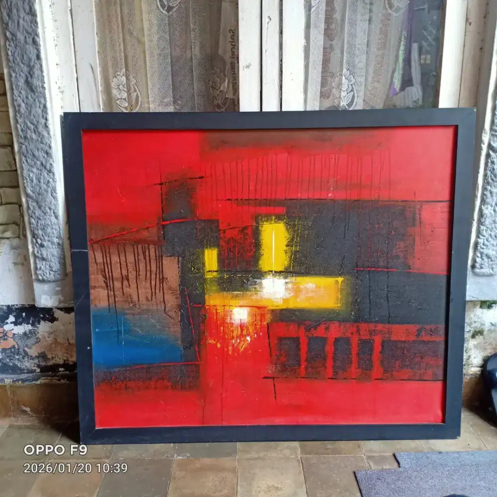 Lukisan Abstrak Kontemporer