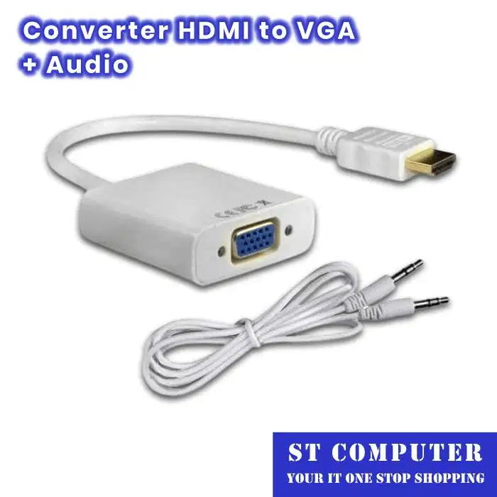 Converter HDMI To VGA + Audio