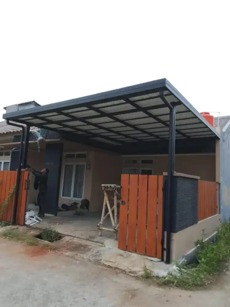 Kanopi baja ringan atap spandek