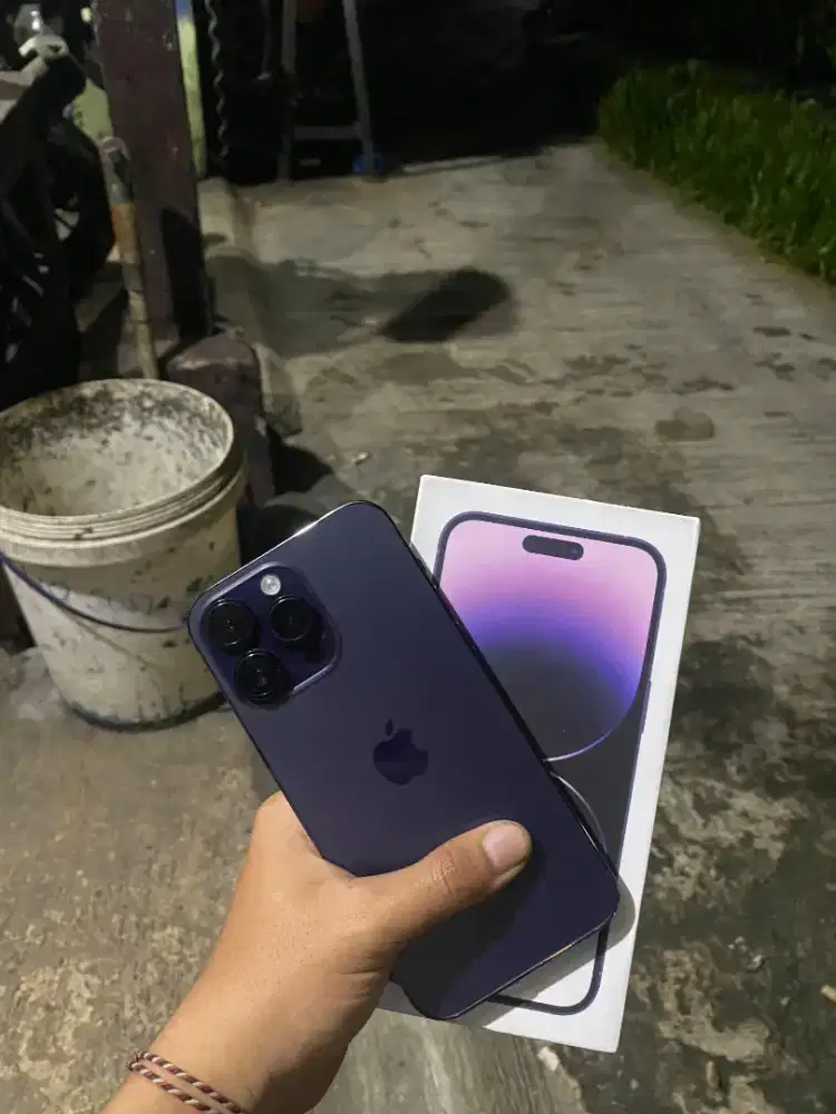 Jual Cepat iPhone 14 Promax 128 Ex inter