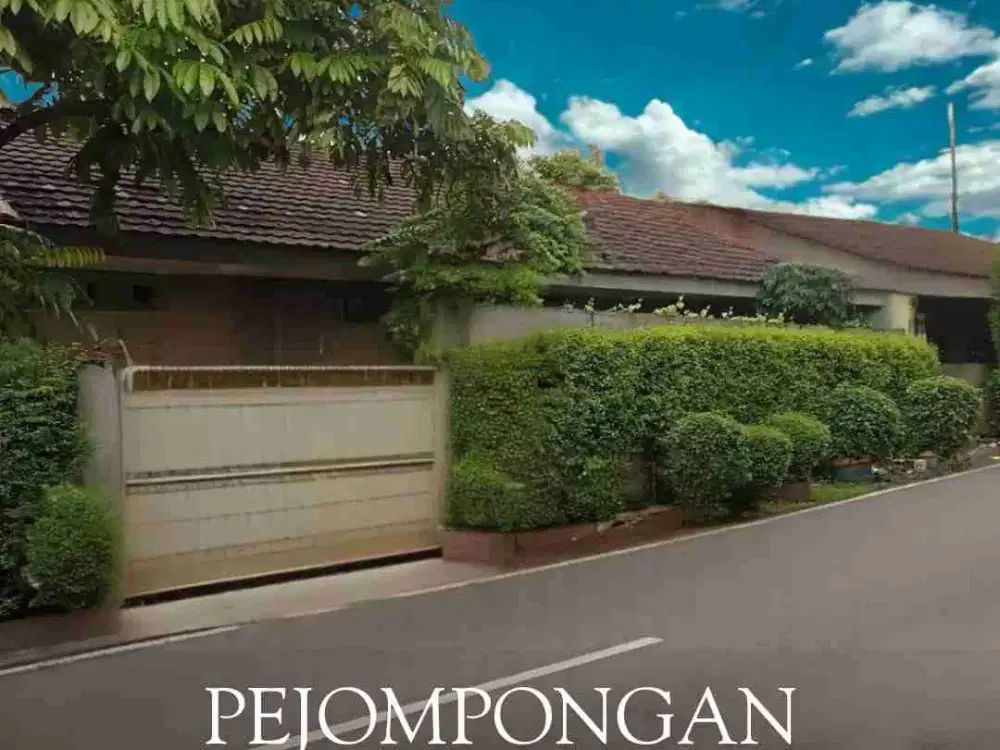 RUMAH DIJUAL KAWASAN KOMERSIL KOSTAN DI PEJOMPONGAN, JAKARTA SELATAN