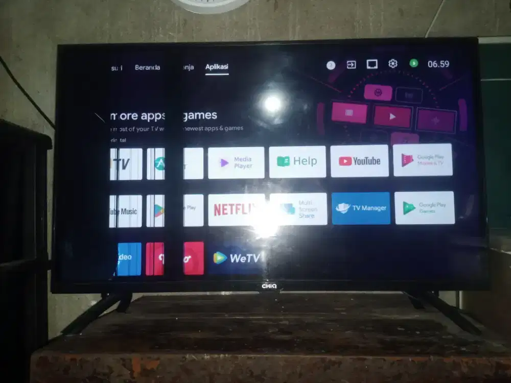 Smart tv 32 inch merk CHIQ