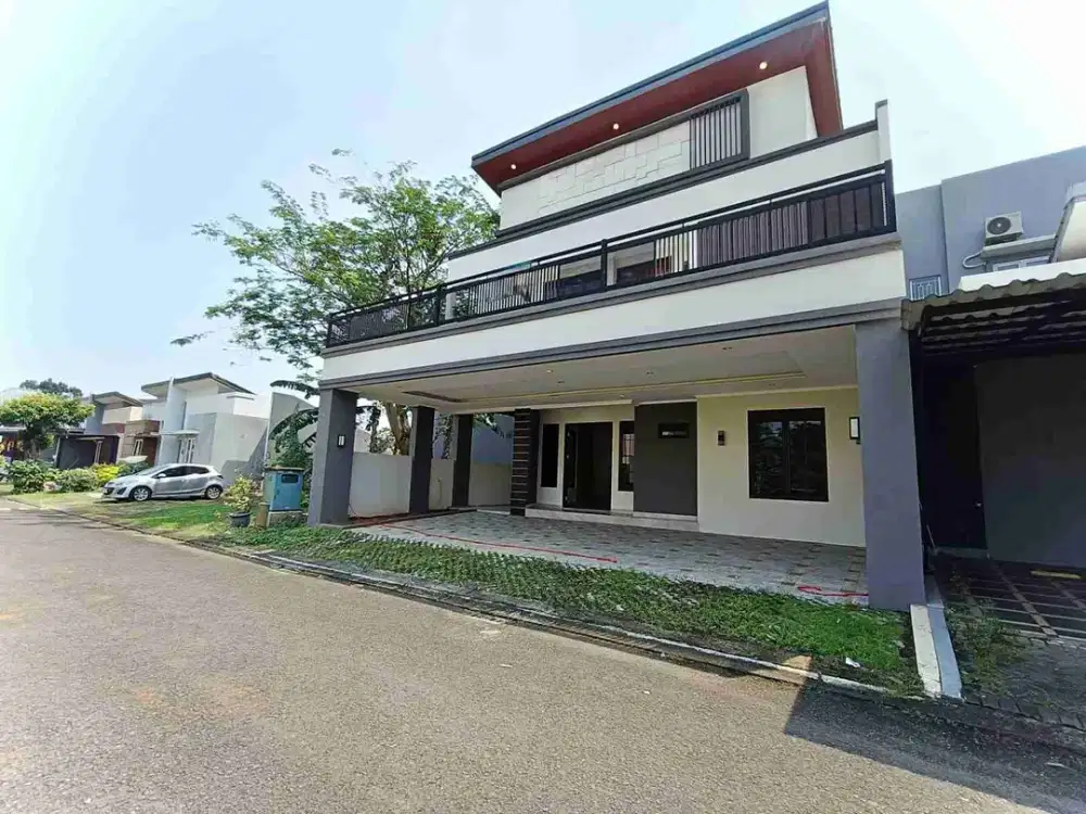 Dijual rumah cluster turun harga di BSD City