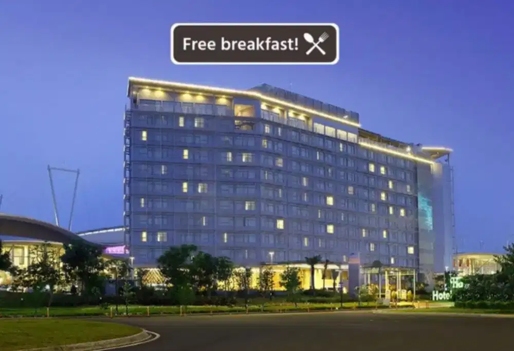 Dijual : 1 voucher menginap di hotel bintang 4 , connecting ICE BSD .