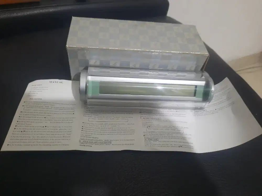 Jam Meja Digital Alfa Kondisi Baru