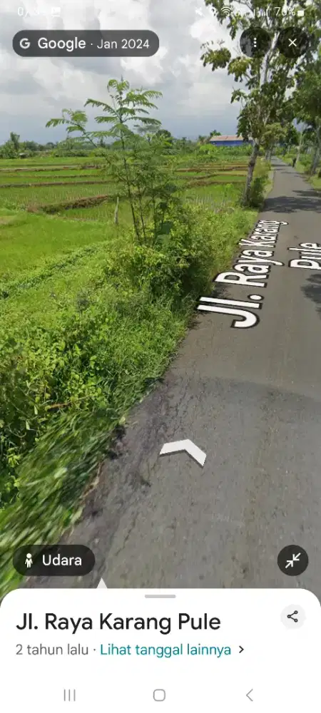 Dijual Tanah Pekarangan 622 M2