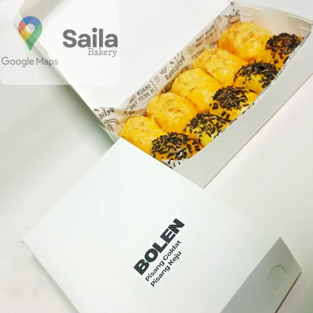 Bolen Pisang Coklat Keju Saila Bakery Surabaya Fresh Siap Kirim