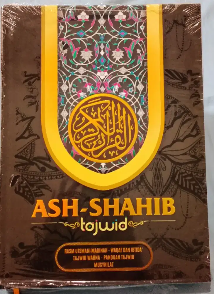 AlQuran Ash Shahib A4 ukuran besar free ongkir tajwid waqaf ibtida