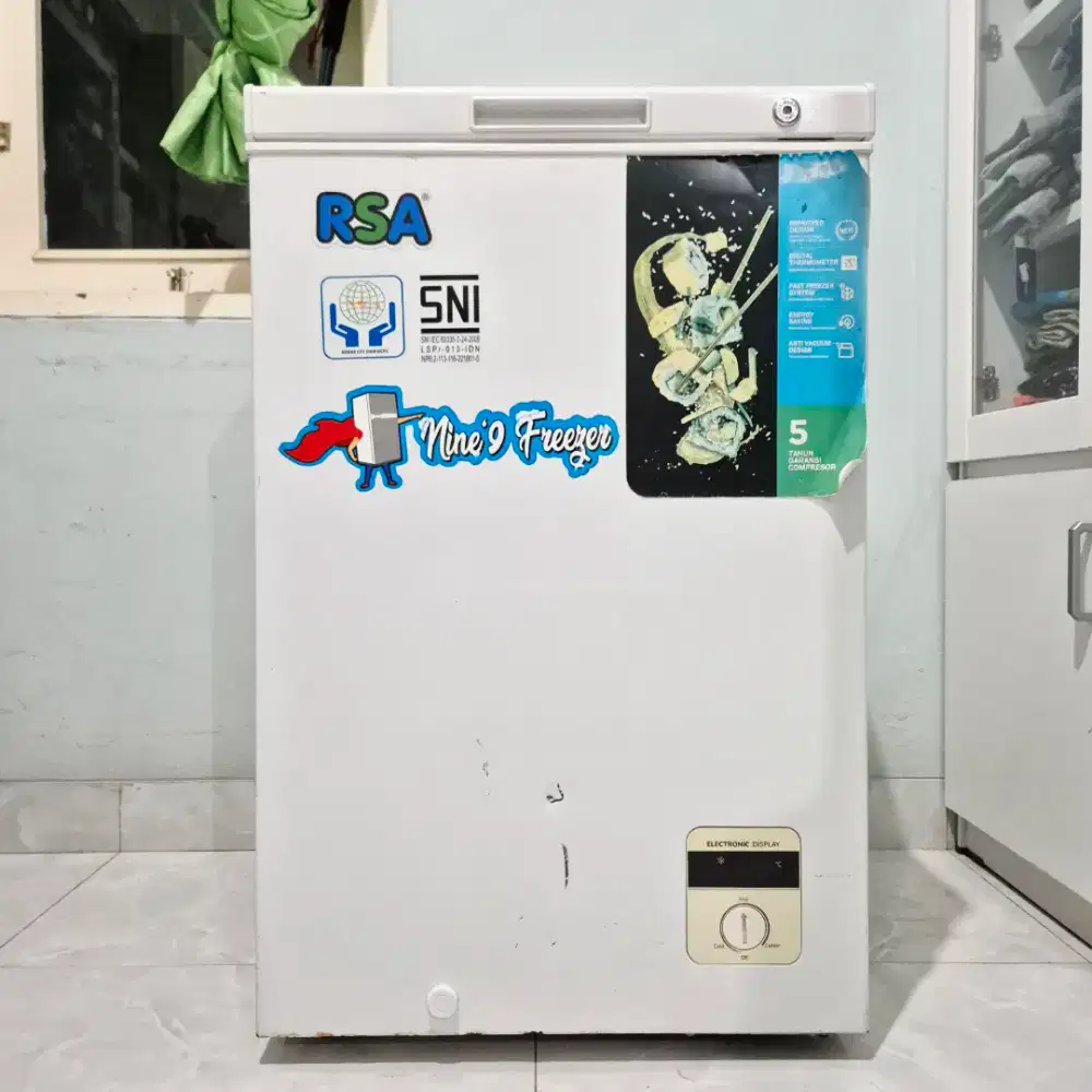 JUAL CEPAT: Freezer RSA Box CF110 Jabodebek Karawang saja