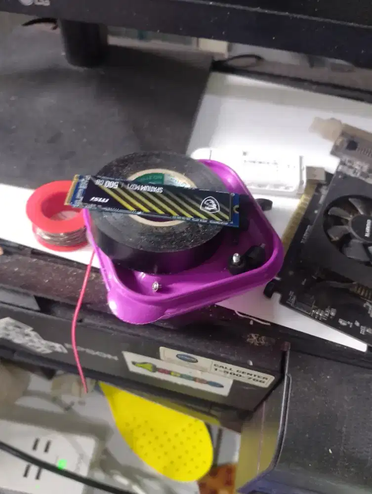 SSD nvme 500GB msi sentinal excellent