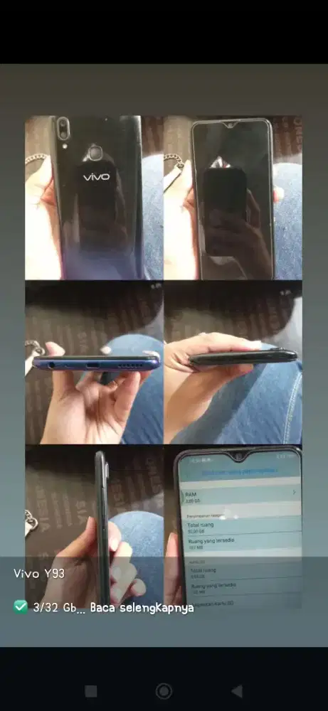 Vivo y93 tangan pertama