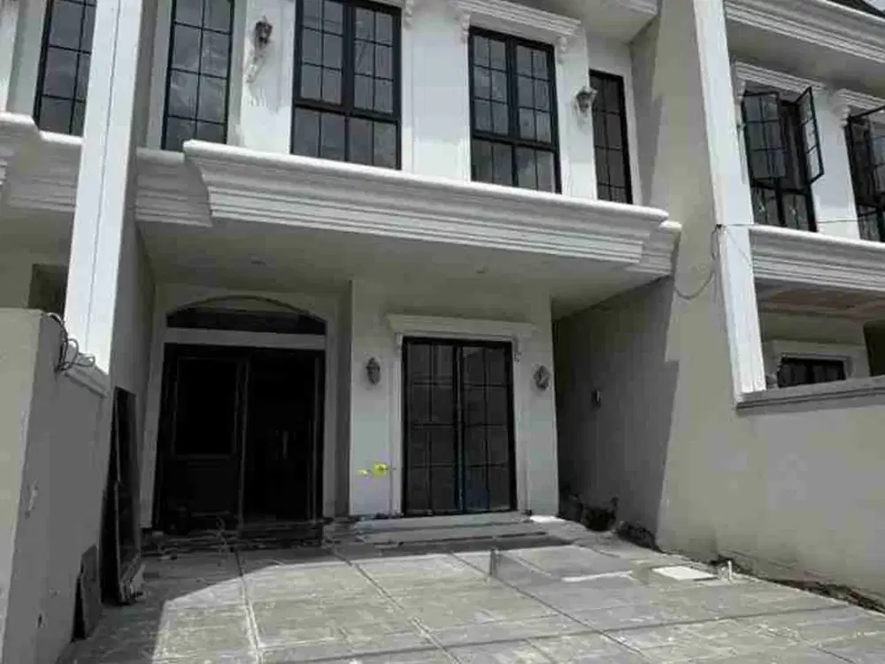 Jual Rumah Baru American Style Dharmahusada Indah Surabaya