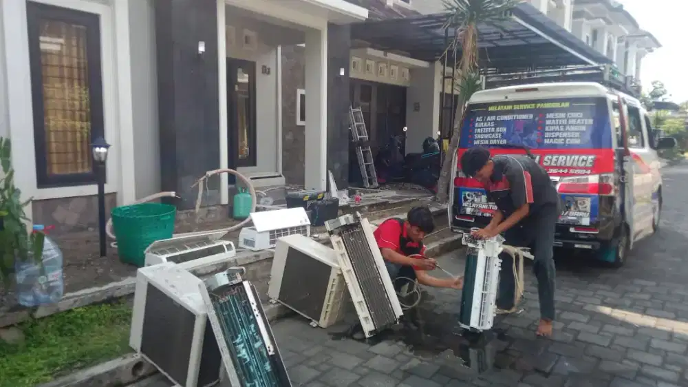 SERVICE MESIN CUCI WATER HEATER DISPENSER AC KULKAS DLL BERGARANSI