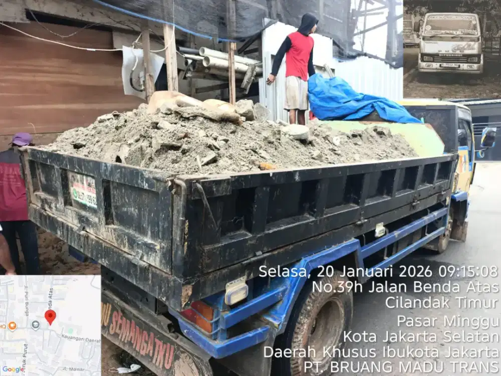 Jasa pengurugan dan buang puing