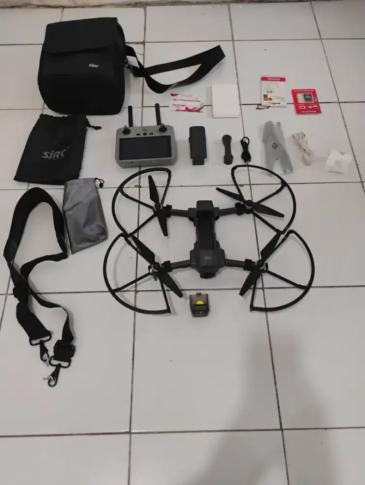 Drone sjrc f22 s3 XR full set seperti baru banyak bonus aksesoris