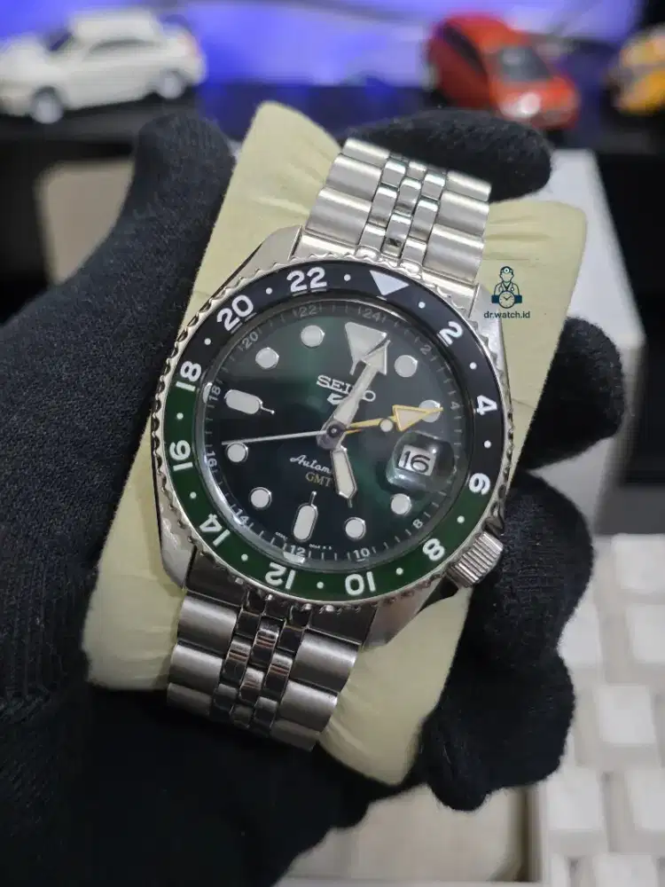Seiko 5 GMT SSK035K1 SPRITE Garansi ON