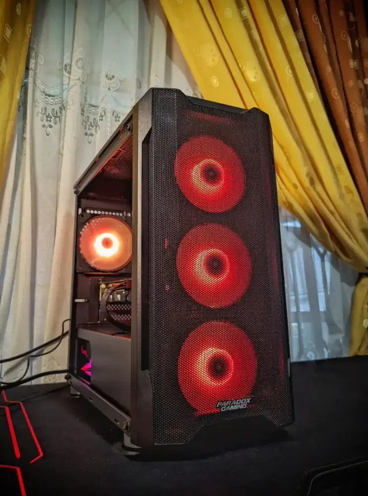 pc gaming murah intel i5 gen 10 / ram 16g / gtx 1060 6gb / nvme / hdd