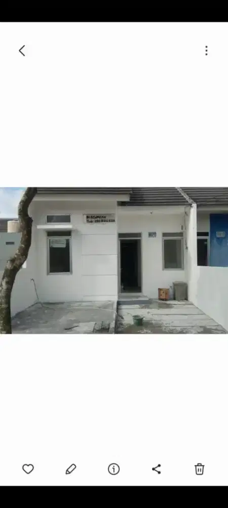 Disewakan rumah 2 kamar di cikupa bizhome