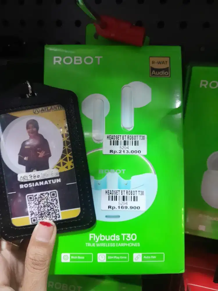 HEADSET BT ROBOT T30 ATLANTIS DAHSYAT