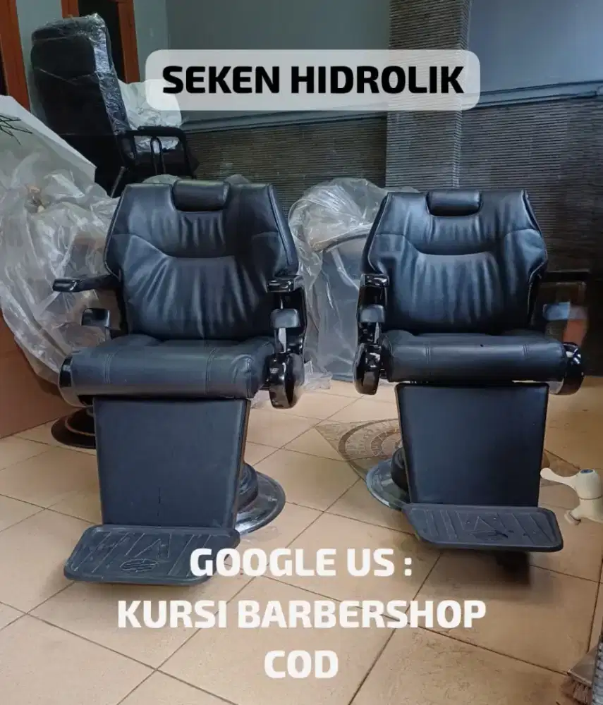 Kursi barber barbershop seken kondisi baik