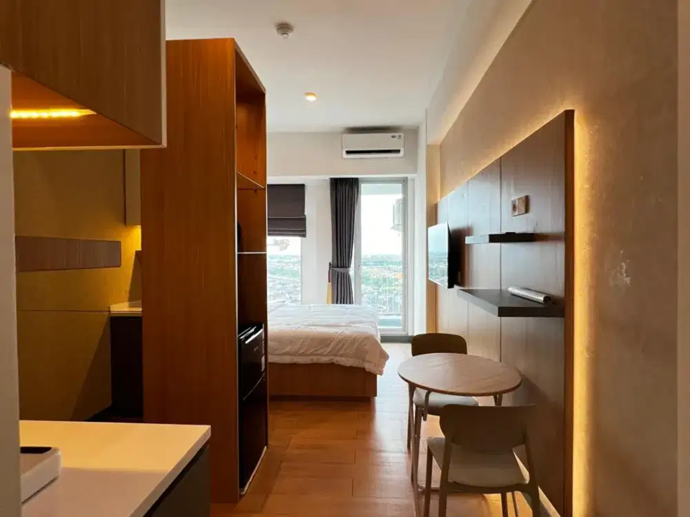 SEWA APARTMENT SURABAYA BENSON STUDIO FURNISH MURAH