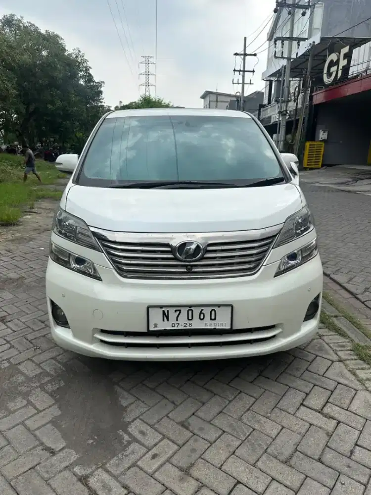 Toyota Vellfire 2.4 V 2009 Premium Sound Istimewa