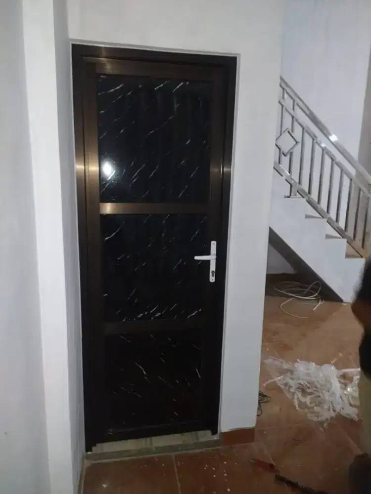 Menerima pembuatan kusen aluminium kaca jendela pintu aluminium