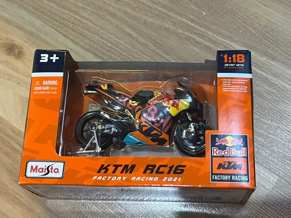motoran 1:18 maisto ktm RC16 33 bard binder