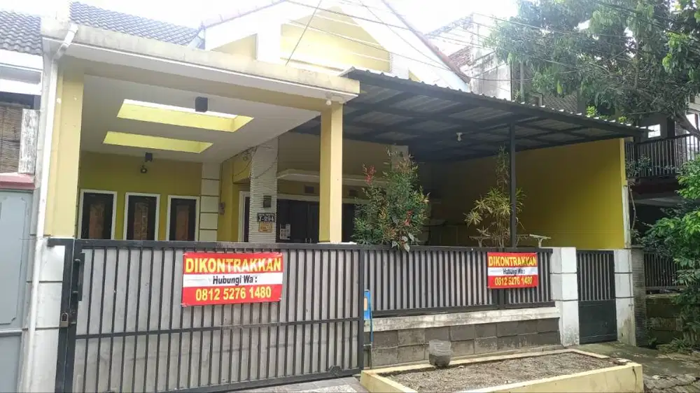 kontrakan rumah tengah kota malang dengan full perabot dan opsi