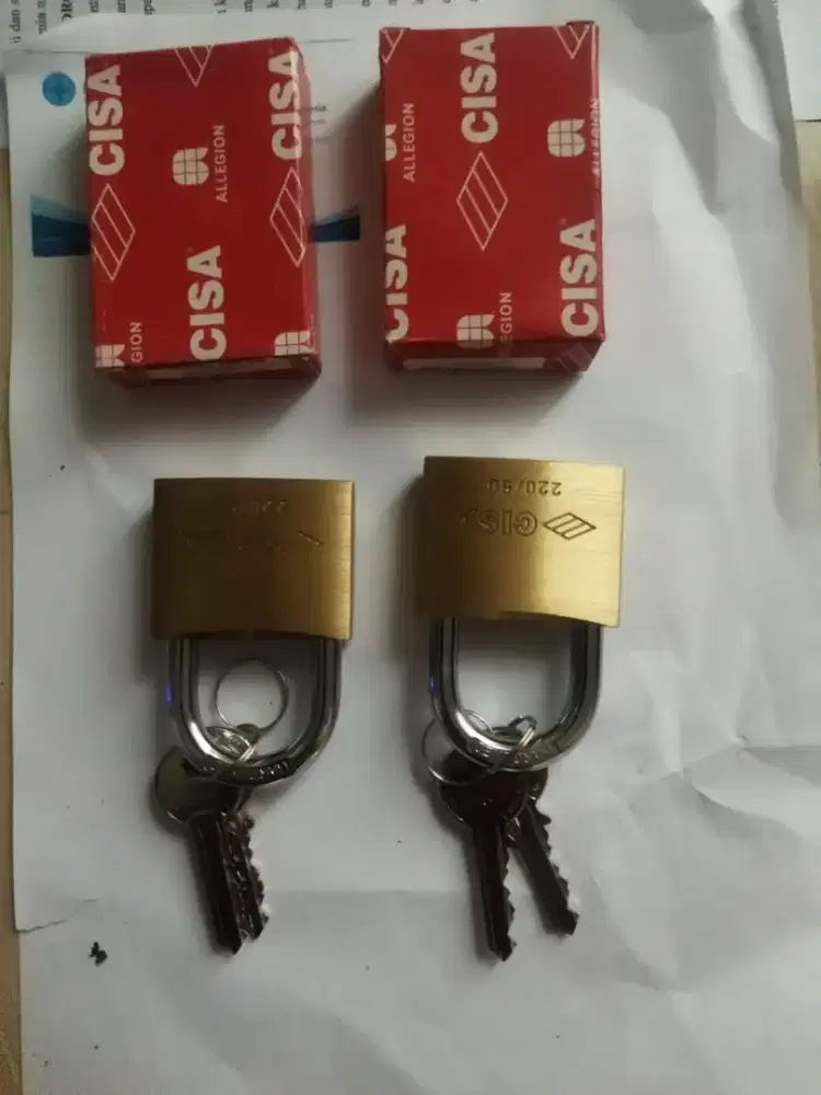 Gembok CISA & Lampu OBL