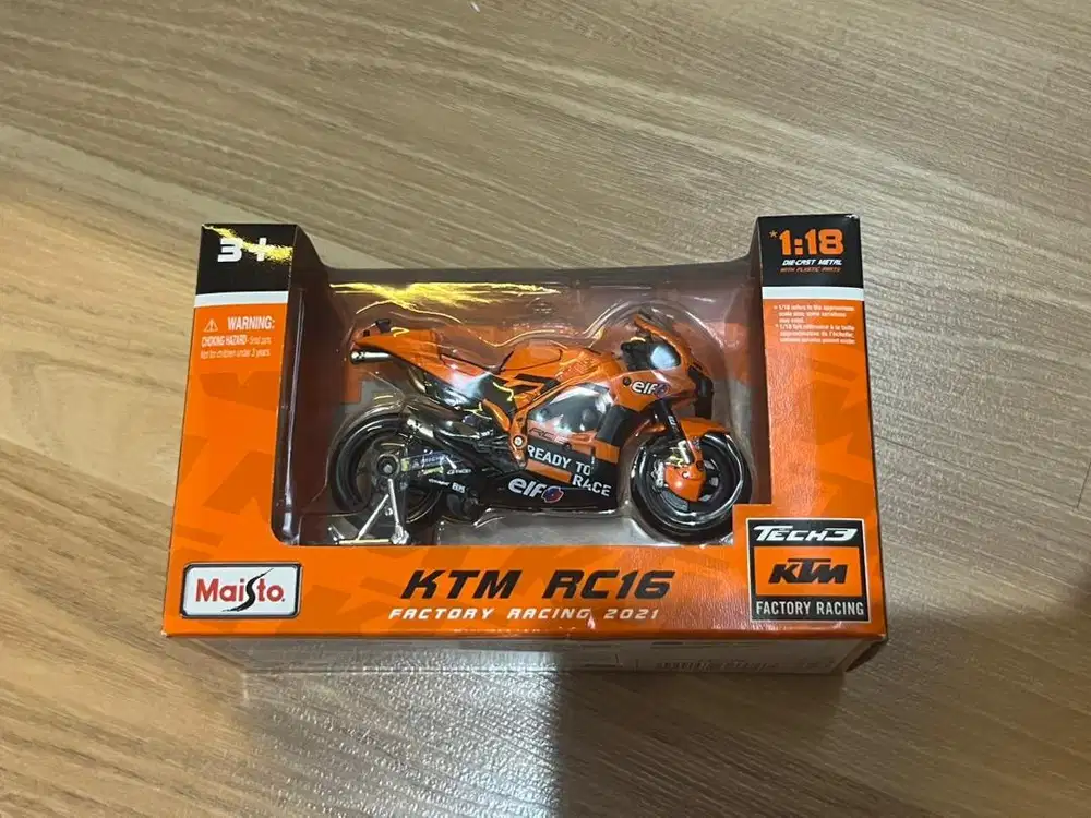 motoran 1:18 maisto ktm RC16 27 iker lecuona
