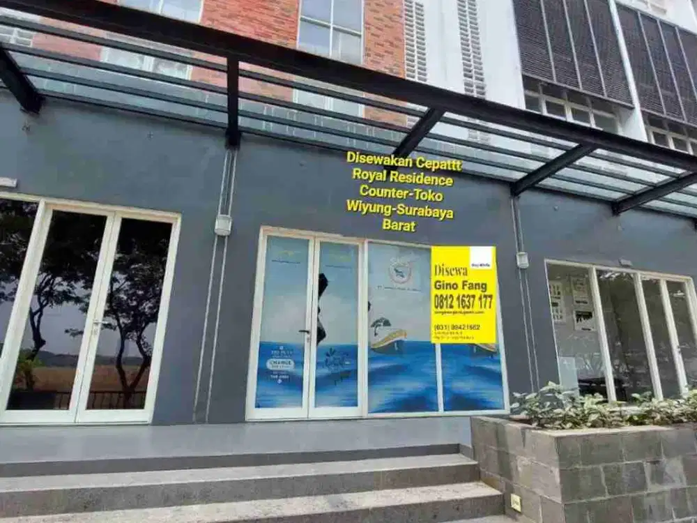 disewakan toko/counter di royal residence Wiyung Surabaya barat
