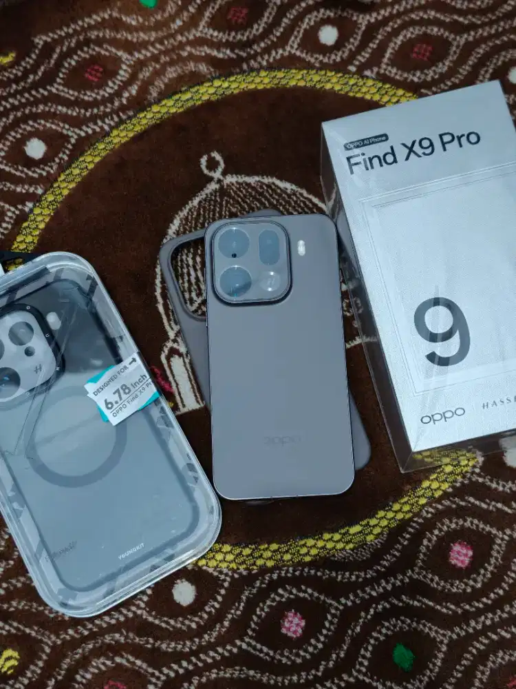 Oppo Find X9 Pro Ram 16GB - 512Gb Fullset Mulus