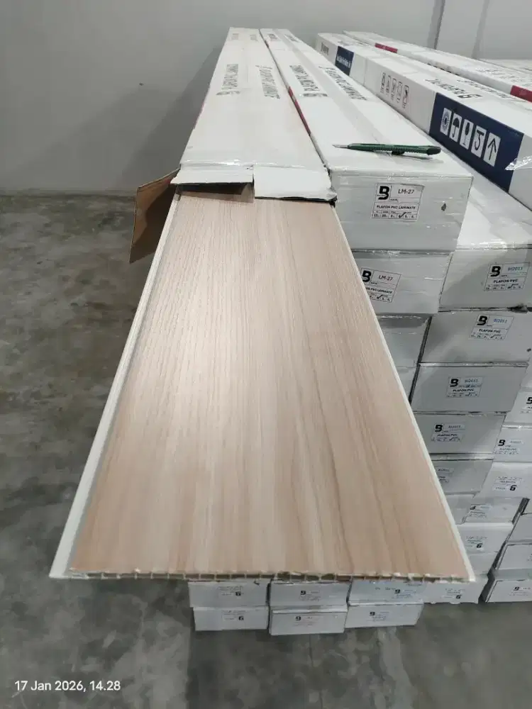 PLAFON PVC MAGELANG BAHAN DAN TERPASANG