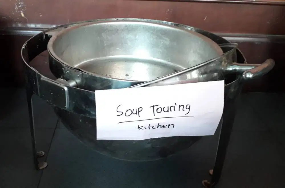dijual soup touring & insert stainles ukuran medium
