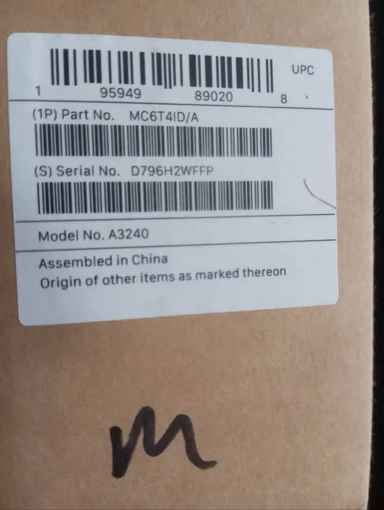 JUAL  MACBOOK AIR M4 13”– NEW SEGEL