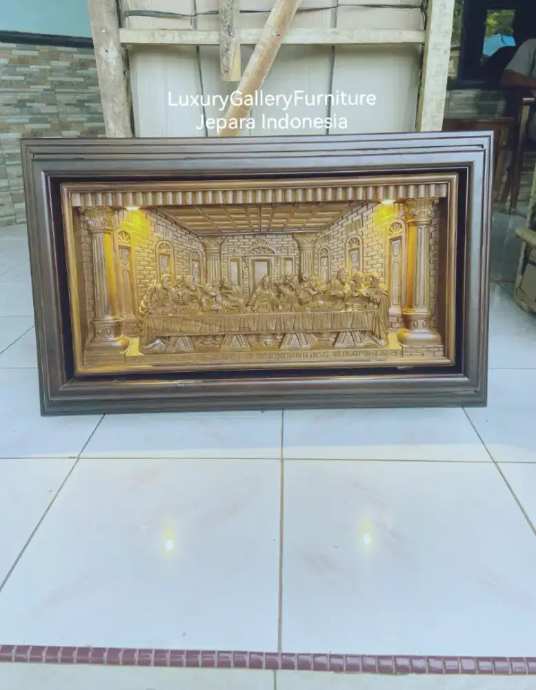 Relief perjamuan kudus 100x60