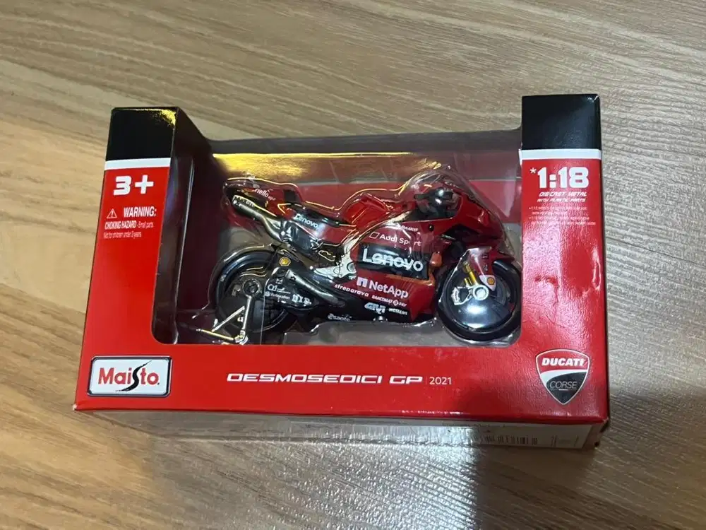motoran 1:18 maisto ducati jack miller 43