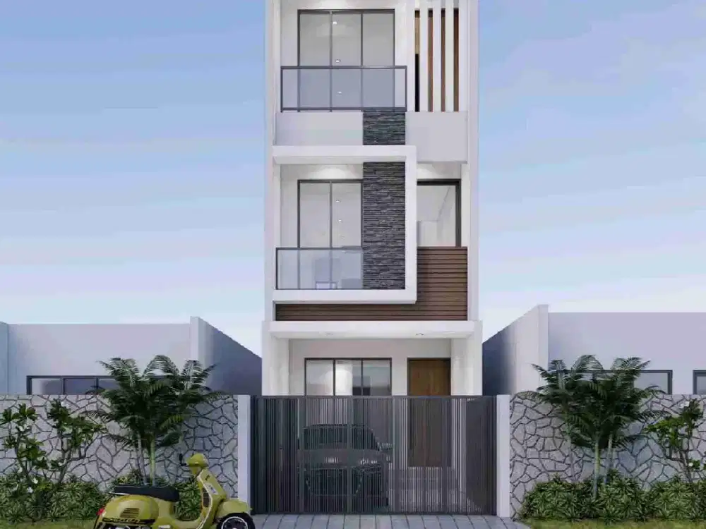 Dijual rumah 3 lantai di kawasan Duri Kepa, Jakarta Barat. Lokasi strategis Dekat Tanjung Duren