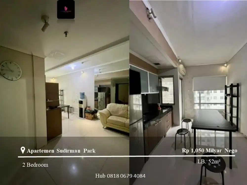 Dijual Apartement Sudirman Park 2BR Full Furnished